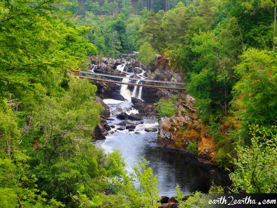 Scottish Highland Waterfall